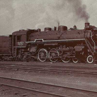 Photograph, CNR Locomotive 5257