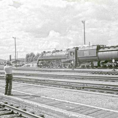 Photograph, CNR 6060, Capreol, Ontario.