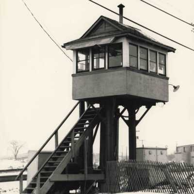 Photograph, CNR Burlington, Ontario, January 1970.