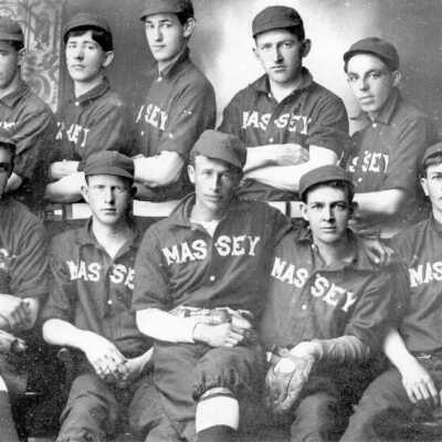 Photograph, Massey Baseball Team.