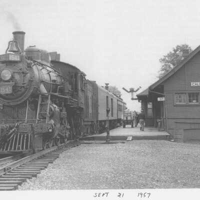 Photograph, CNR Station, Caledonia, Ontario, Canada.