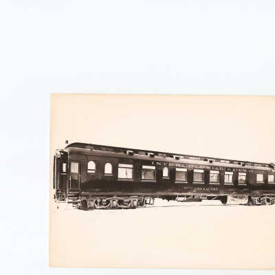Photograph - Intercolonial Railway "Connaught" sleeper car no. 1499