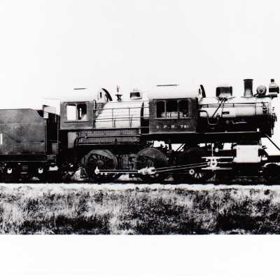 Photograph, CPR Locomotive 781.