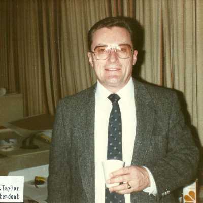 Photograph, Bruce W. Taylor, Superintendent.