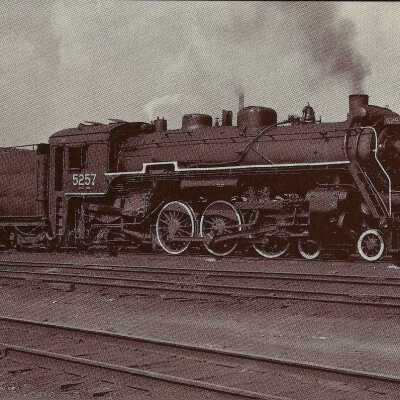 Photograph, CNR Locomotive 5257