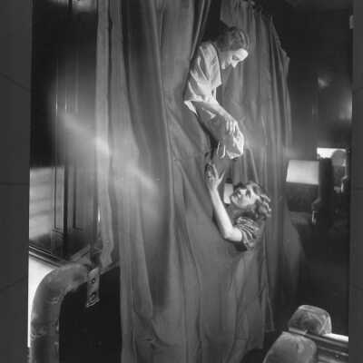 Photograph, Canadian Pacific Railway, Standard sleeper, 1920's.