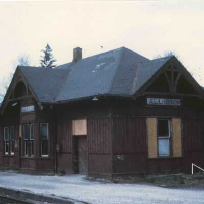 Photograph, CNR Station at Alliston, Ontario.