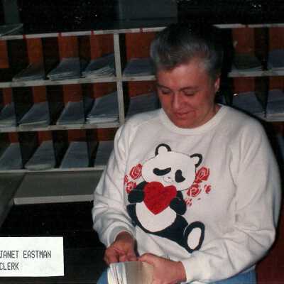 Photograph, Janet Eastman, Clerk.