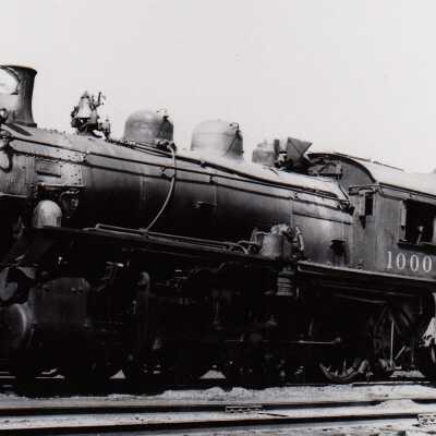 Photograph, CPR Locomotive 1000.