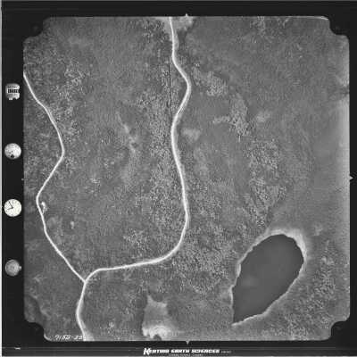 Photograph, Aerial Shots, Canadian National Railway, Unknown Location.