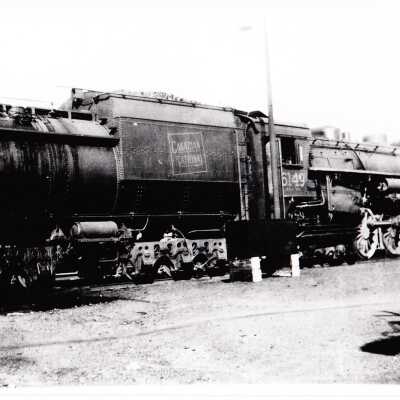 Photograph, CNR Steam Engine 6149