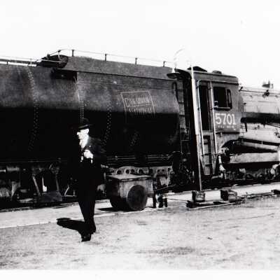 Photograph, CNR Locomotive 5701
