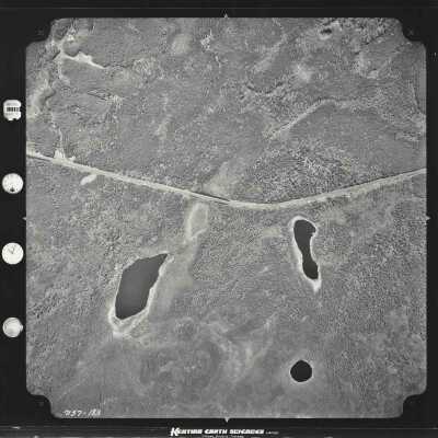 Photograph, Aerial Shots, Canadian National Railway, Unknown Location.