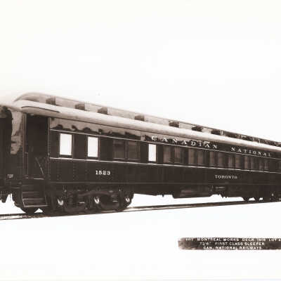 Photograph - Canadian National "Toronto" passenger car no. 1523