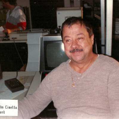 Photograph, John Cinetta, Clerk.