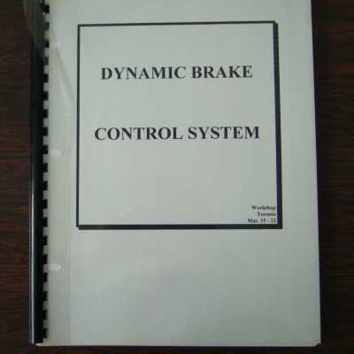 CN Dynamic Brake Control System
