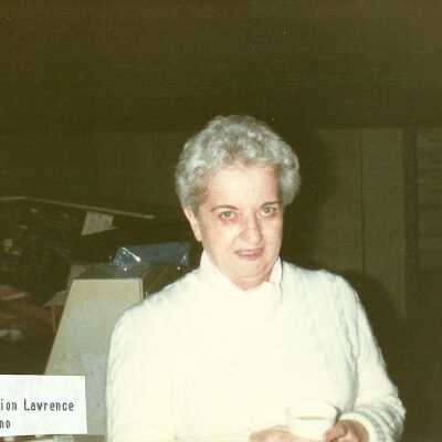 Photograph, Marion Lawrence.