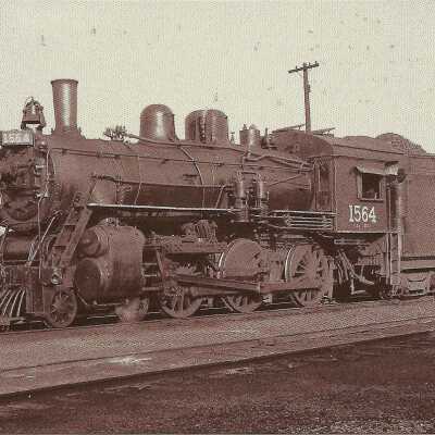 Photograph, CNR Locomotive 1564