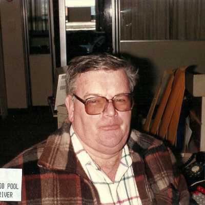 Photograph, Bob Pool, Driver.