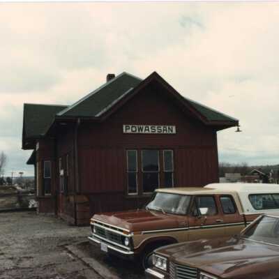 Photograph, CNR Powassan Station, Powassan, Ontario.