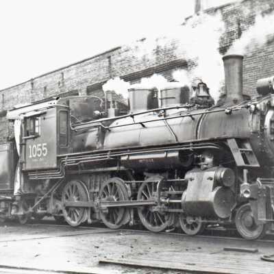 Photograph, CNR Locomotive 1055.