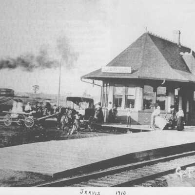 Photograph, CNR Station, Jarvis, Ontario, Canada.