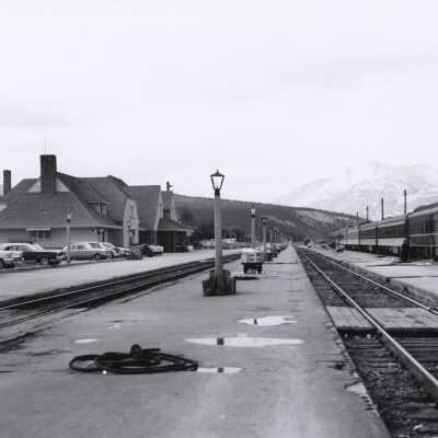 Photograph, CNR Station at Jasper.