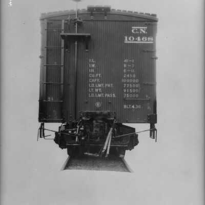 Photograph, Canadian National Railways Refrigerator Car No. 10468.