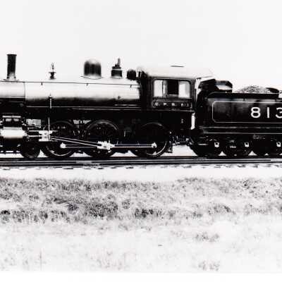 Photograph, CPR Locomotive 813