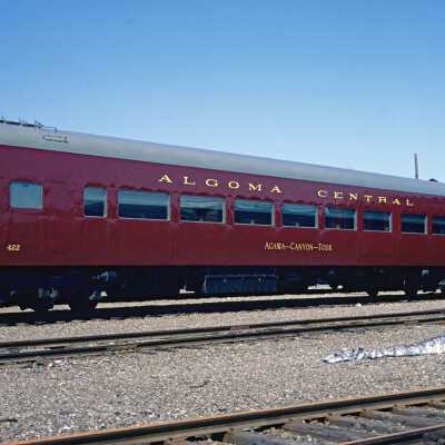 Photograph, Algoma Central Coach 422, Steelton, 1972.