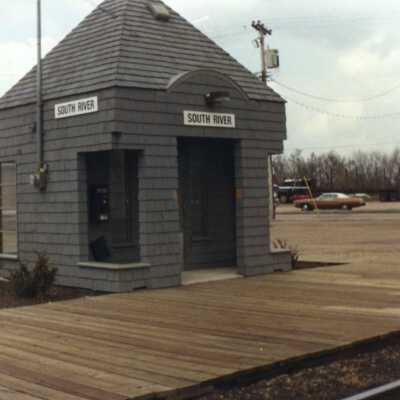 Photograph, CNR South River Station, South River, Ontario.
