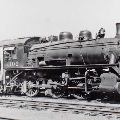 Photograph, CPR Locomotive 1102.