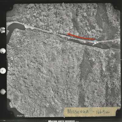 Photograph, Aerial Shots, Canadian National Railway, Unknown Location.