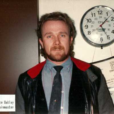 Photograph, Mike Oakley, Trainmaster.