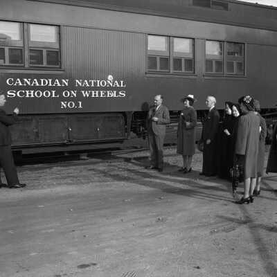 Canadian National Railways, School on wheels No. 1.