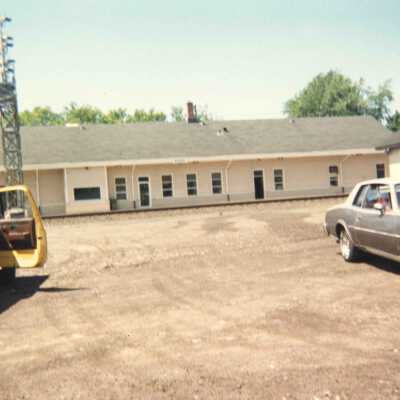 Photograph, CNR Station at Brockville, Ontario, 1989.