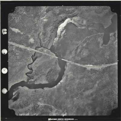 Photograph, Aerial Shots, Canadian National Railway, Unknown Location.