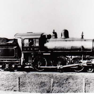 Photograph, CPR Locomotive 807