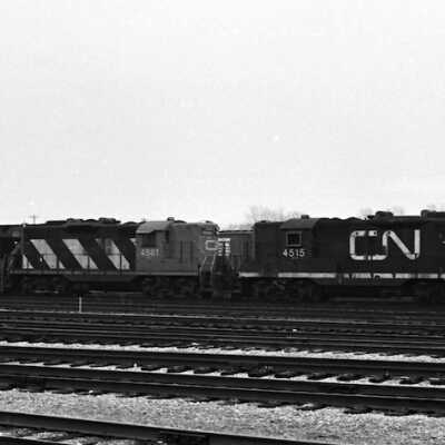Photograph, CN4581+4515 N Bay May 1978.