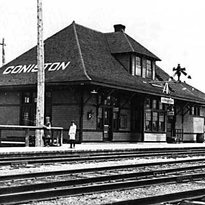 Photograph, Coniston Station.