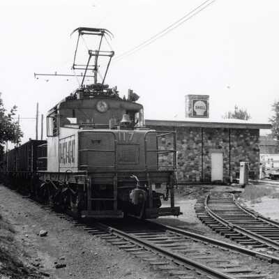 Photograph, INCO Locomotive 117, Levack to CP.