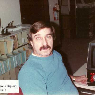 Photograph, Gerry Dupont, Clerk.