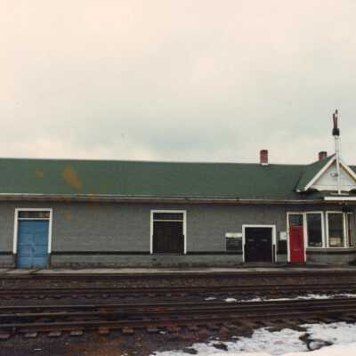 Photograph, CNR South River Station, South River, Ontario.