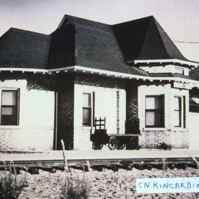 Photograph, CNR Station, Kincardine, Ontario, Canada.