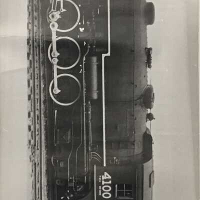 Canadian National Railway 4100 Engine Print
