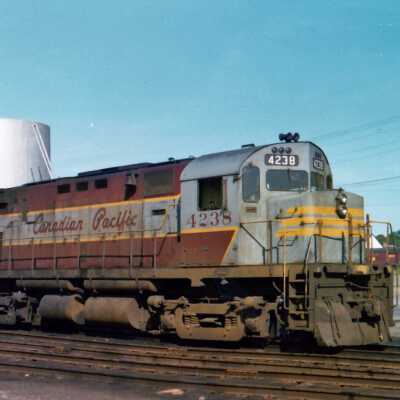 Photograph, Canadian Pacific Engine 4238