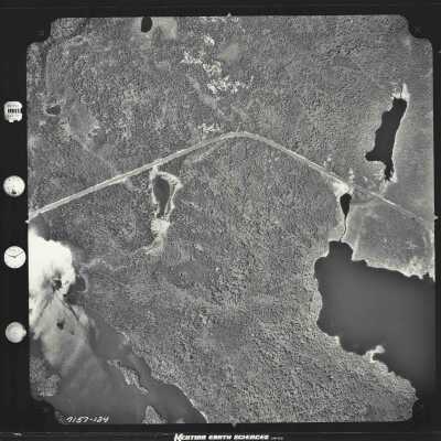 Photograph, Aerial Shots, Canadian National Railway, Unknown Location.