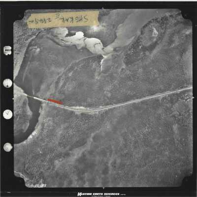 Photograph, Aerial Shots, Canadian National Railway, Unknown Location.