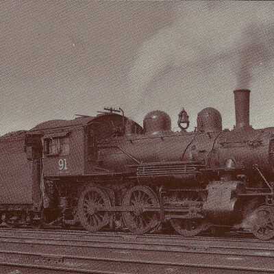 Photograph, CNR Locomotive 91