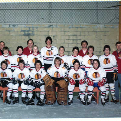 Capreol Legion PeeWee Hawks NOHA-'C' Champs 1980-81 Team Photo